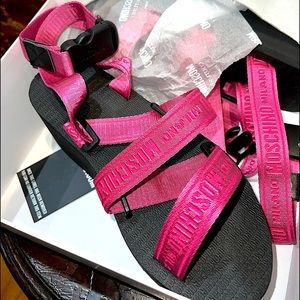 Moschino Wrap Platform Sandal